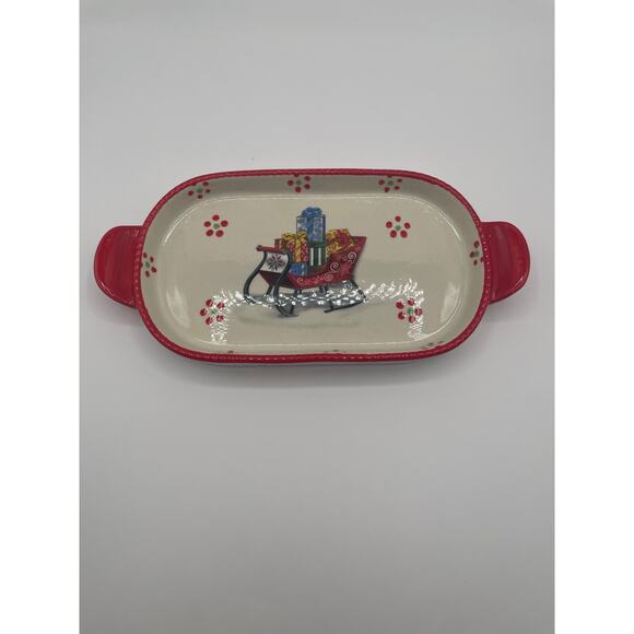 Set of 3 Temptations Christmas Serving Plates - Picture 1 of 11